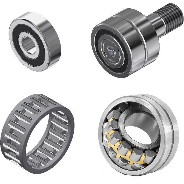 Ball bearing bearing AKT GmbH roller / needle roller / deep groove