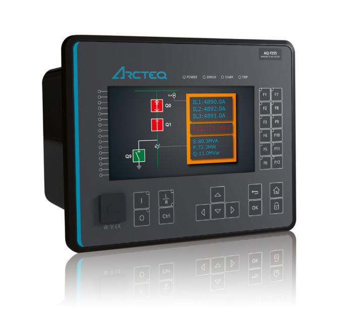 Voltage Protection Relay Iec Modular For Feeder Aq F255