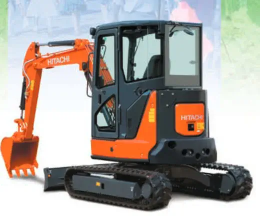 Mini-excavator - ZX33U-5A - HITACHI Construction Machinery