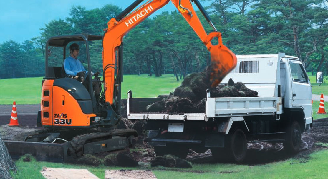 Mini-excavator - ZX33U-5A - HITACHI Construction Machinery