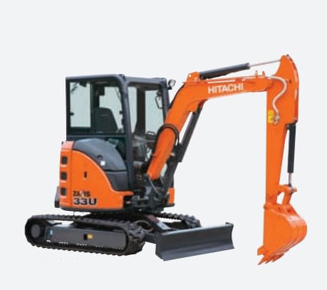 Mini-excavator - ZX33U-5A - HITACHI Construction Machinery