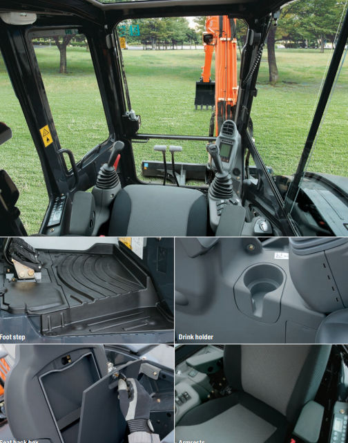 Mini-excavator - ZX38U-5A - HITACHI Construction Machinery