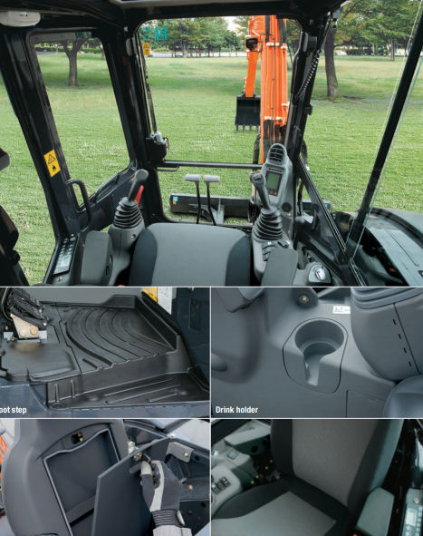 Mini-excavator - ZX55U-5A - HITACHI Construction Machinery