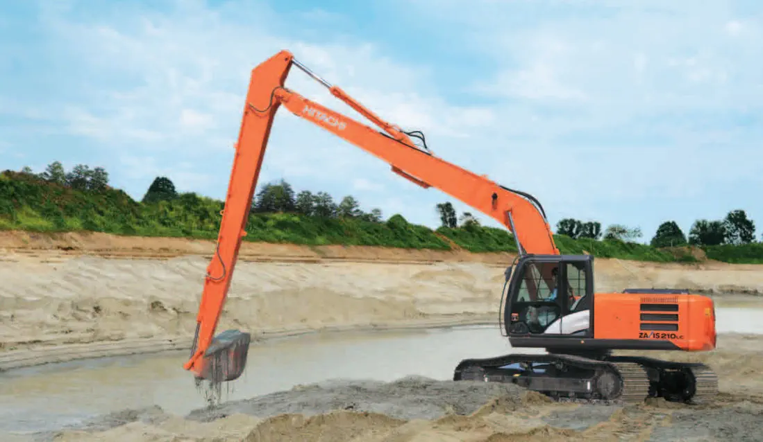 Medium excavator - ZX200-5G - HITACHI Construction Machinery