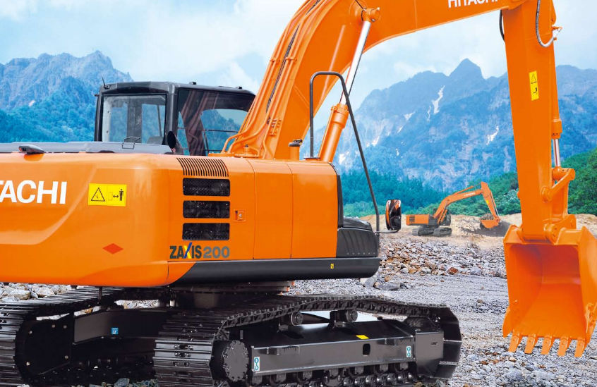 Medium excavator - ZX210LC-5G - HITACHI Construction Machinery