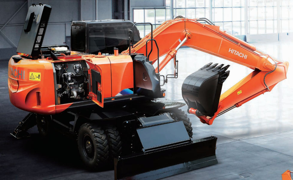 Medium excavator - ZX190W-5A - HITACHI Construction Machinery