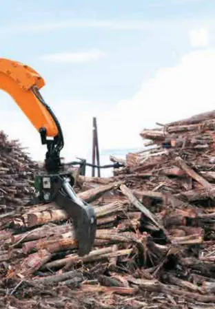 Crawler material handler - ZX240LC-5G - HITACHI Construction