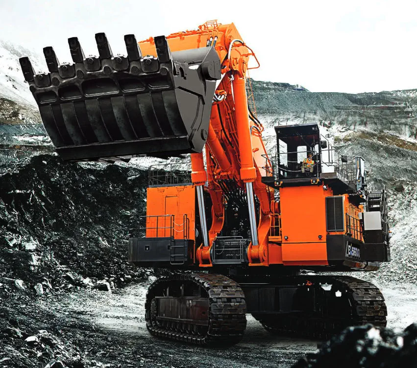 Crawler front shovel - EX5600-7 - HITACHI Construction Machinery