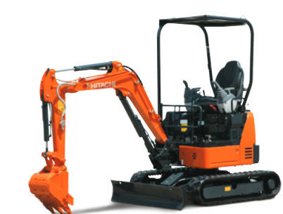 Mini excavator - ZX17U-5A - HITACHI Construction Machinery 