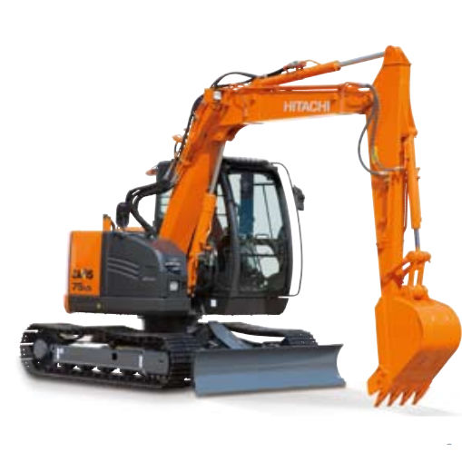 Medium excavator - ZX75US-5A - HITACHI Construction