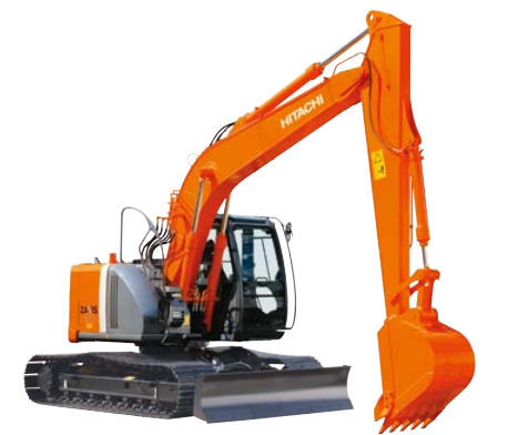 Medium excavator - ZX135US-3 - HITACHI Construction Machinery