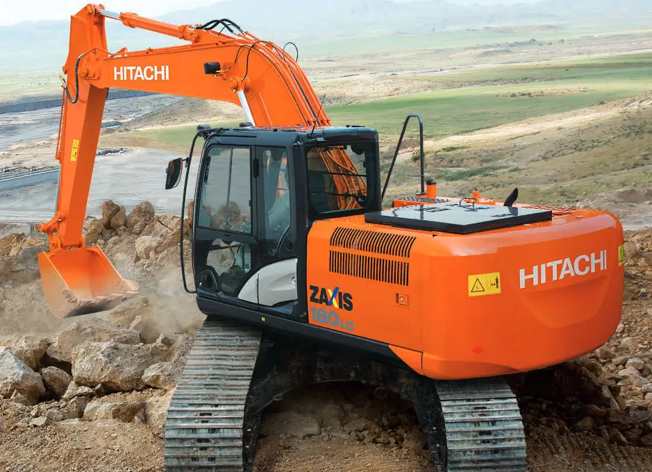 Medium excavator - ZX180LC-5G - HITACHI Construction Machinery 