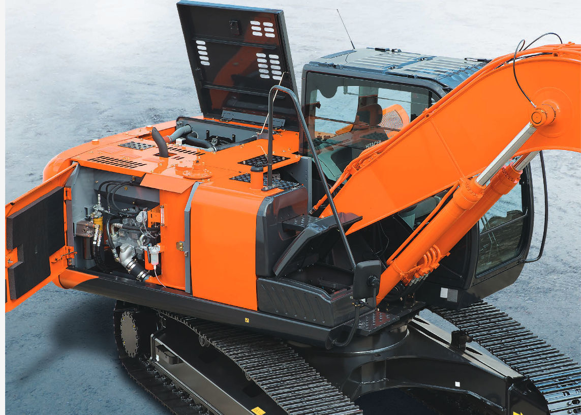 Medium excavator - ZX180LC-5G - HITACHI Construction