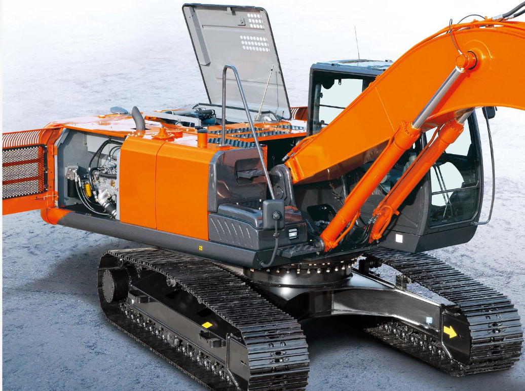 Medium excavator - ZX240LC-5G - HITACHI Construction Machinery