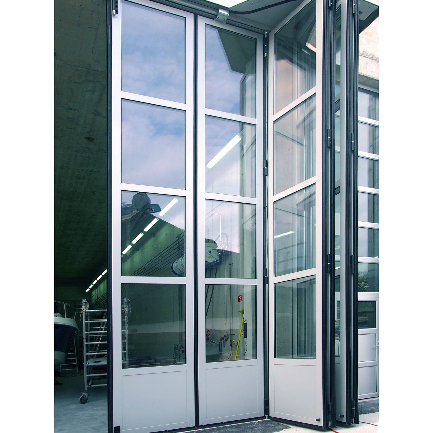 Fold Up Door Folding Steel Industrial Strong St602sf