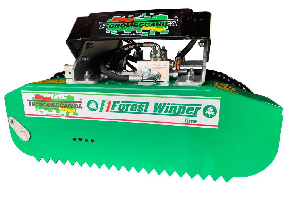 Saw with grab I series TECNOMECCANICA wood / automatic / with