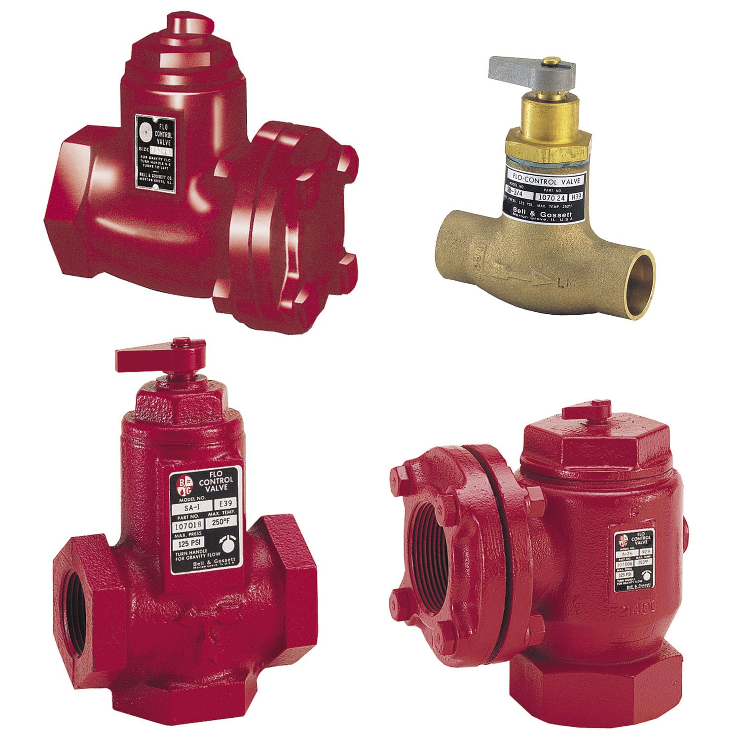 Disc valve SA 3/4 Bell & Gossett Domestic Pump manual / flow