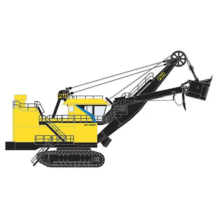 Front Shovel P H 2300xpc Komatsu Construction And Mining Equipment