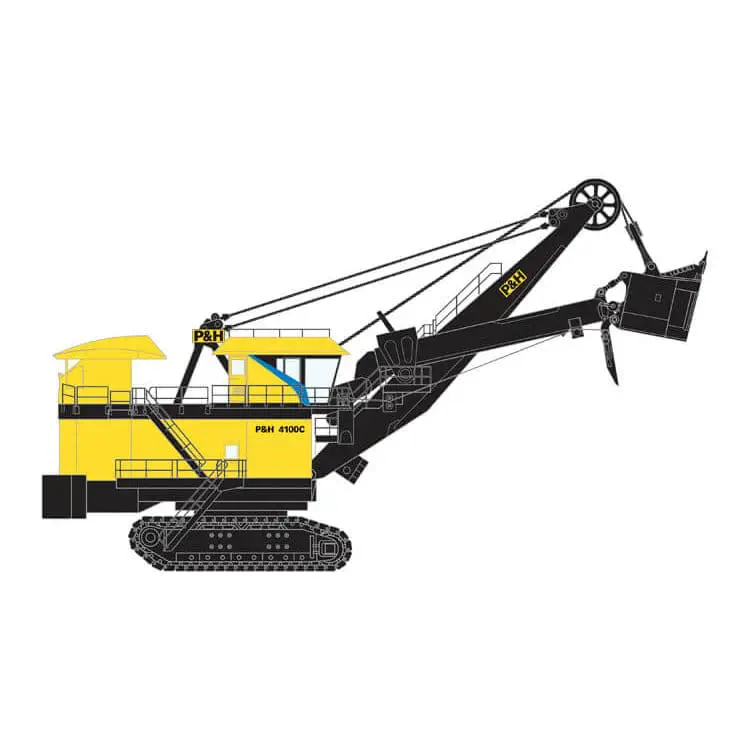 Front Shovel P H 4100c Komatsu Construction And Mining Equipment