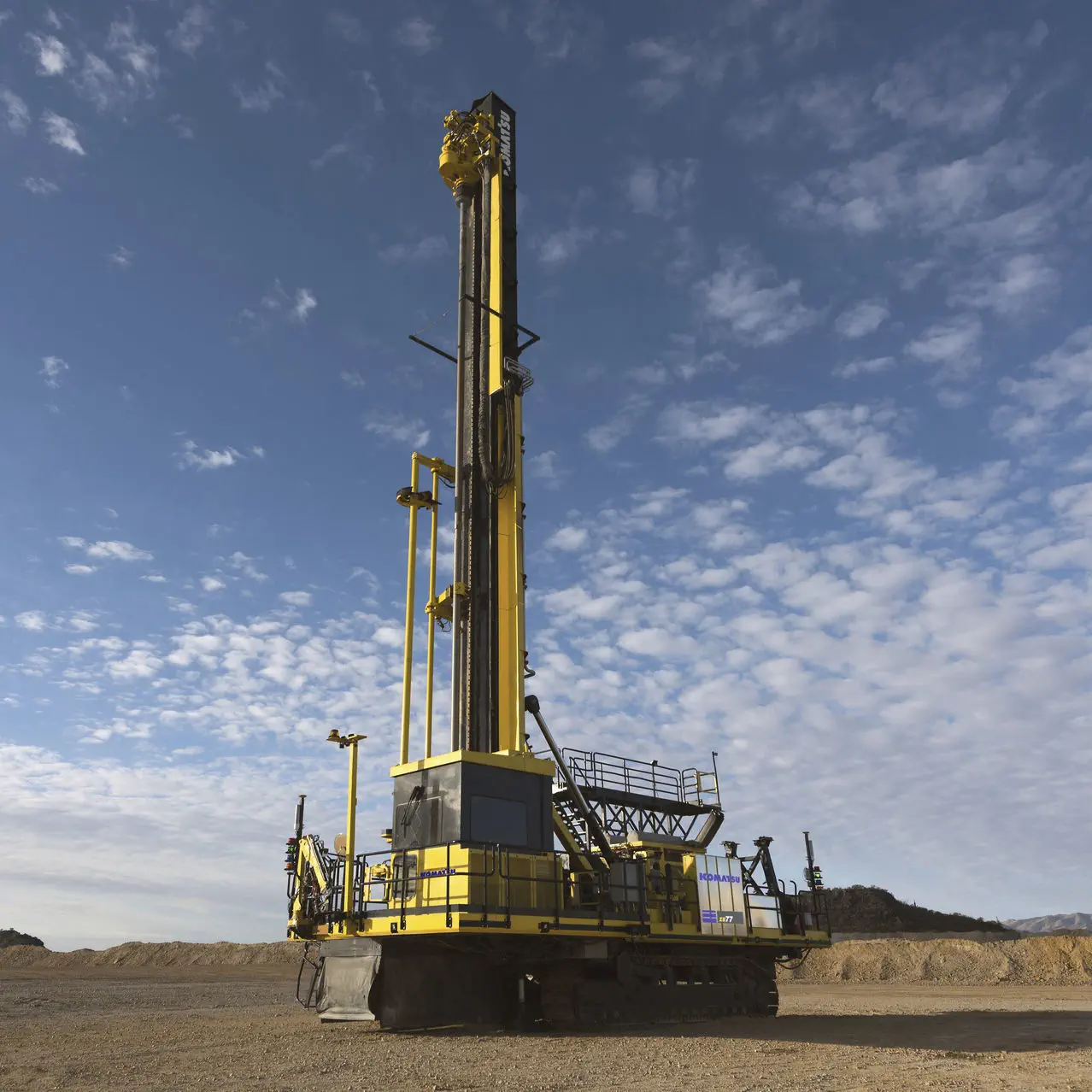 Komatsuさま専用 Blasthole drilling rig - ZR77 - Komatsu Construction and Mining
