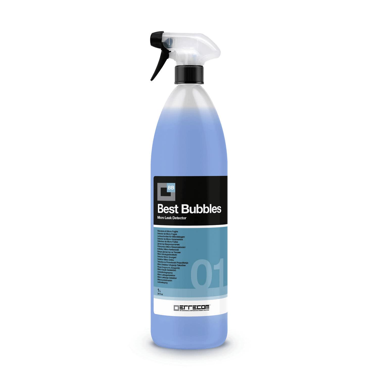 Refrigerant gas leak detector BEST BUBBLES SRL tracer liquid