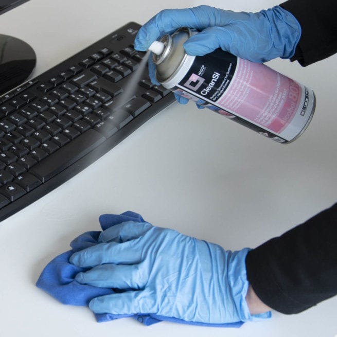 Cleaning spray Cleansi SRL surface treatment / glass