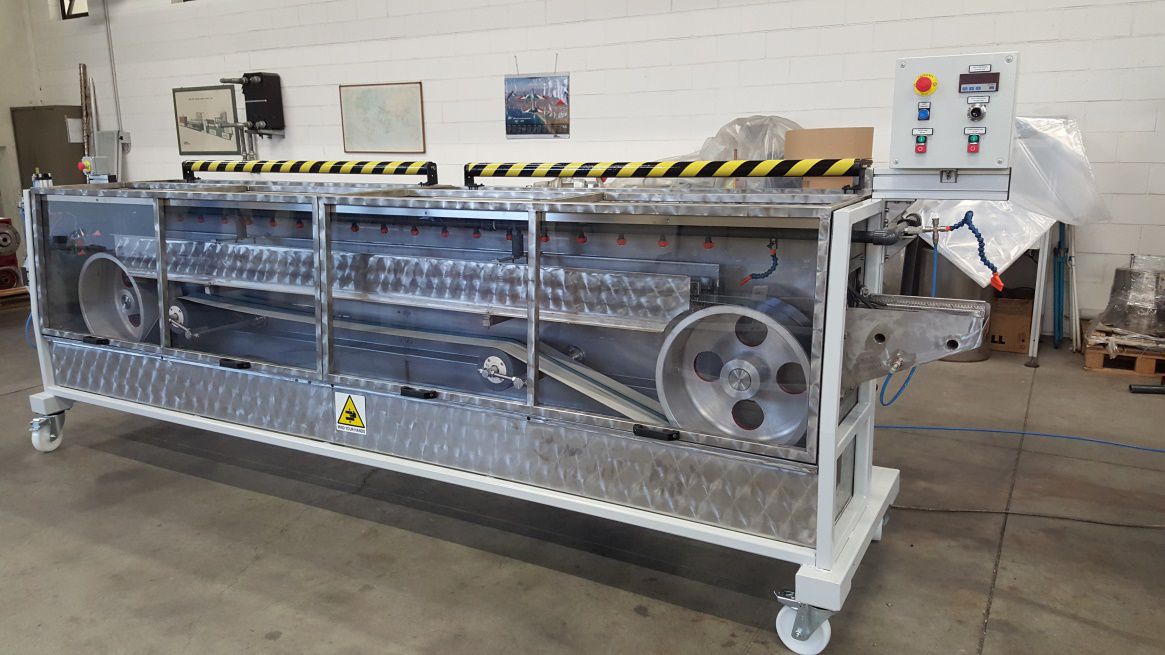 Extrusion cooling bath VRM Teknomast Srl profile / tube