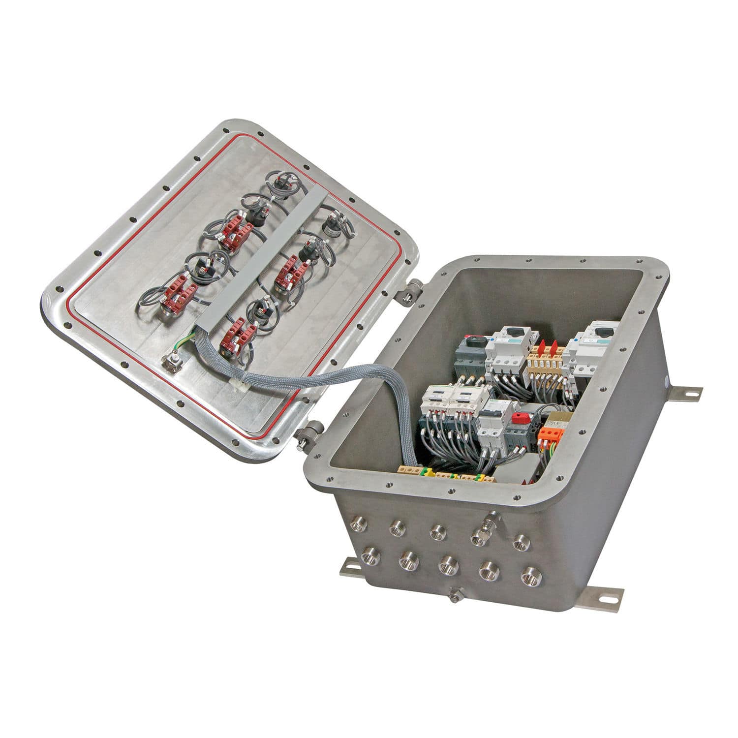 Wallmounted junction box EJBX series CORTEM ATEX / IP66 / IP67