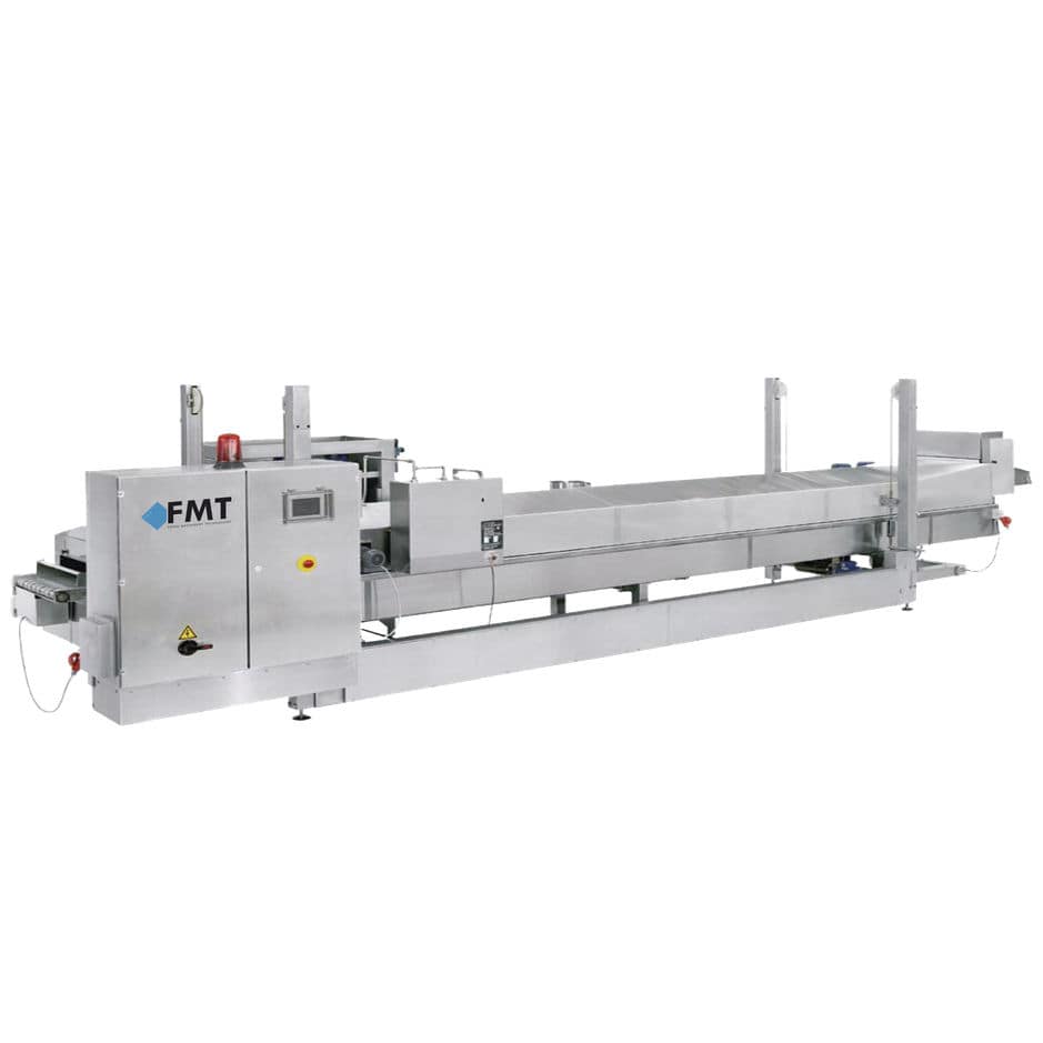 Continuous industrial fryer FFRU FMT Food Processing Technology
