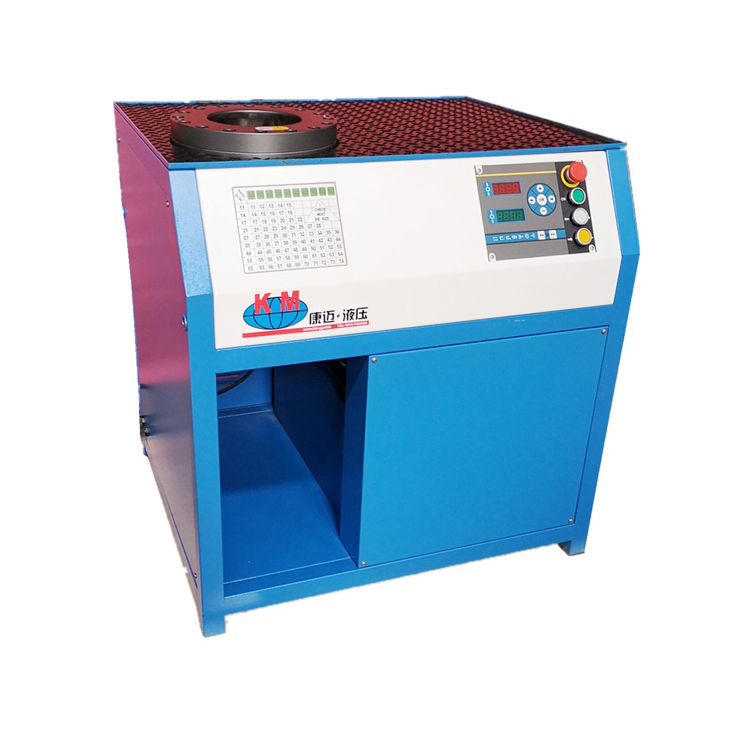 Nut crimping machine KM102D Handanshi Kangmai Hydraulic Equipment