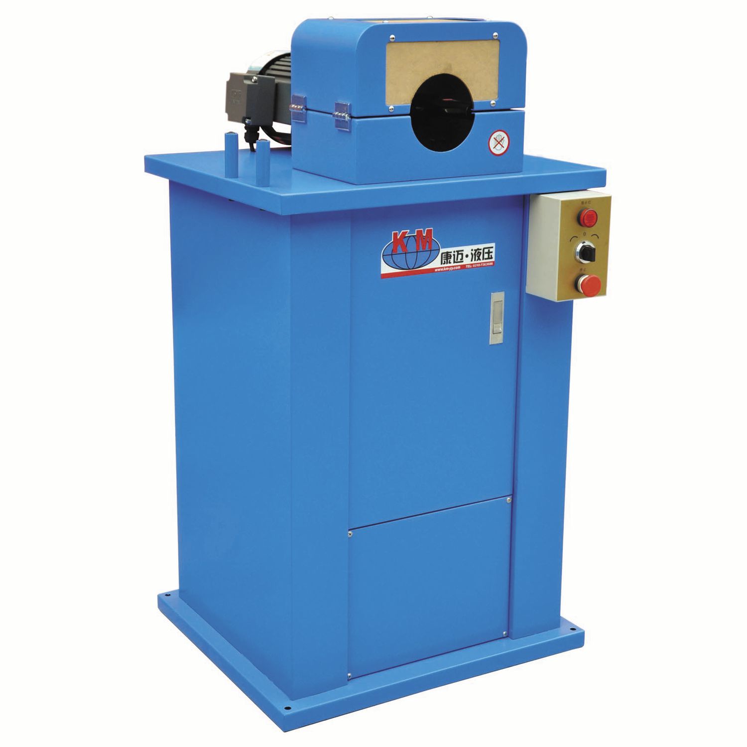 Electric hose skiving machine KM65D Handanshi Kangmai Hydraulic