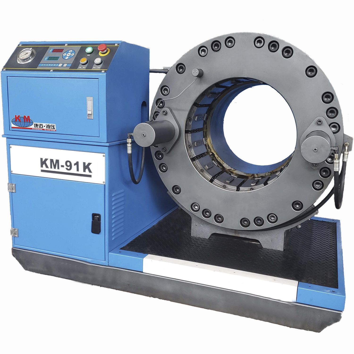 Hose crimping machine KM91K Handanshi Kangmai Hydraulic Equipment