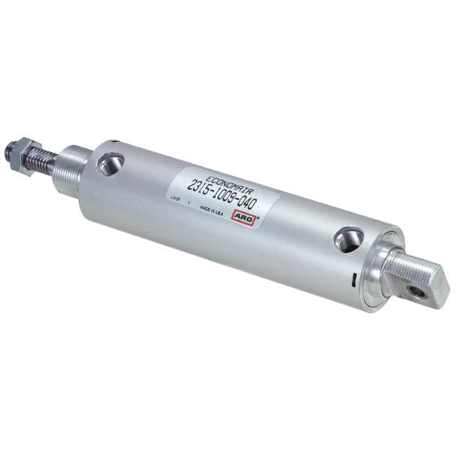 Pneumatic cylinder Economair ARO, Ingersoll Rand with threaded