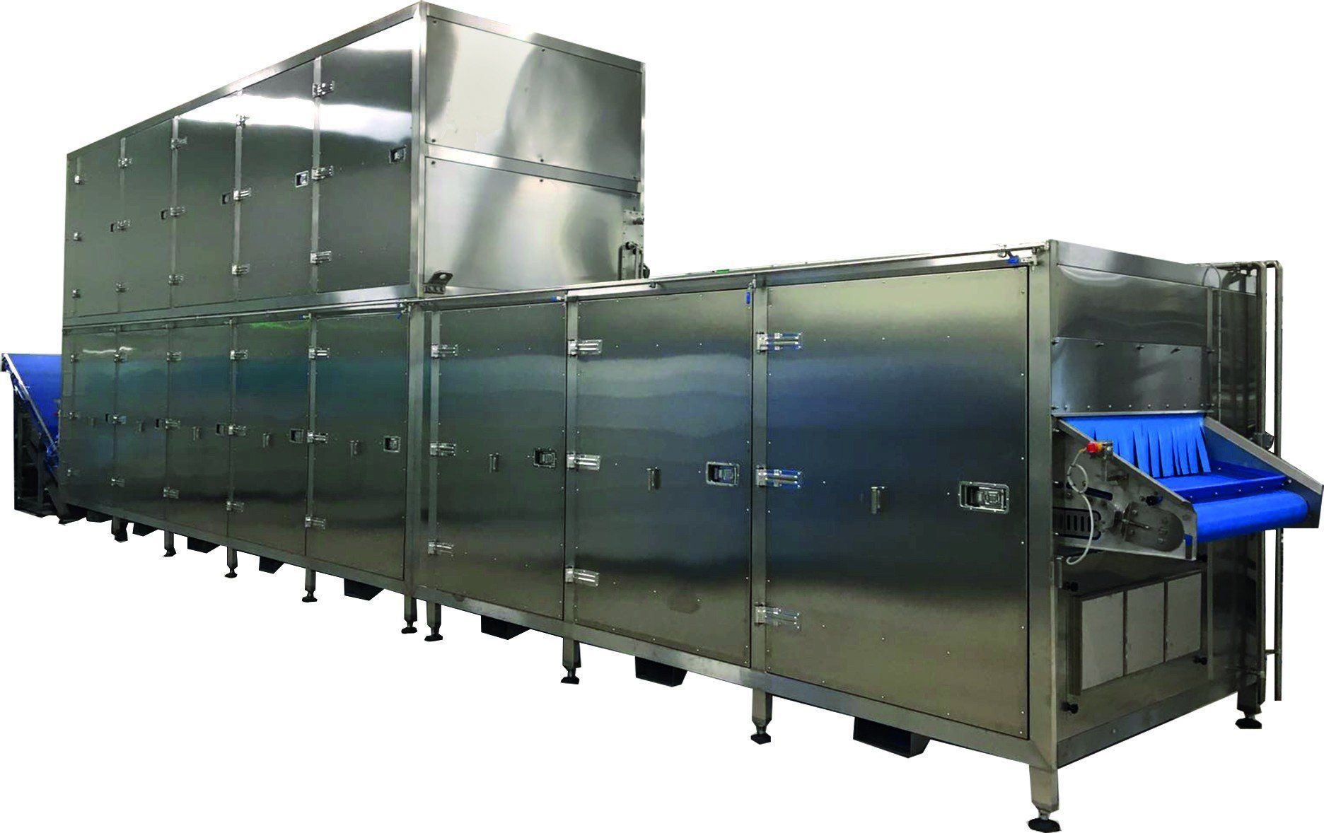 Drying tunnel for the food industry - TDR - TECNOCEAM - automatic