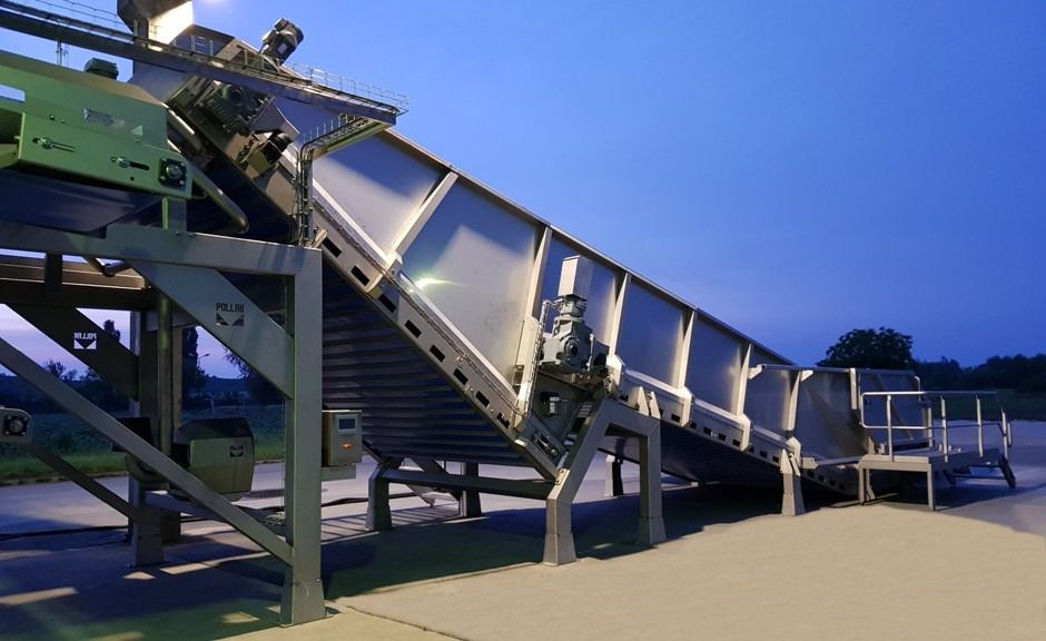 Bulk Feeder Belt Automatic Corn Bf Uni Bulkfeeder Pollak
