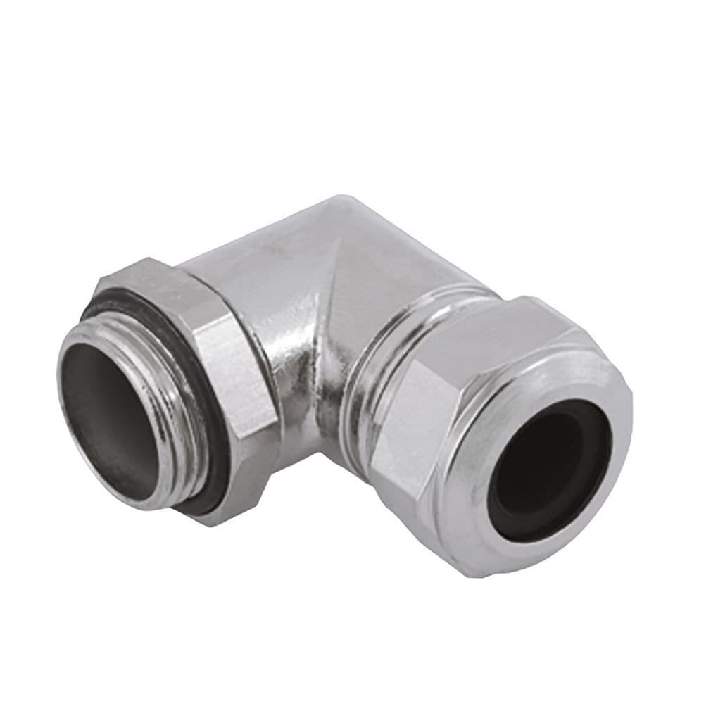 Nickel Plated Brass Cable Gland Series Agro Insulated Elbow