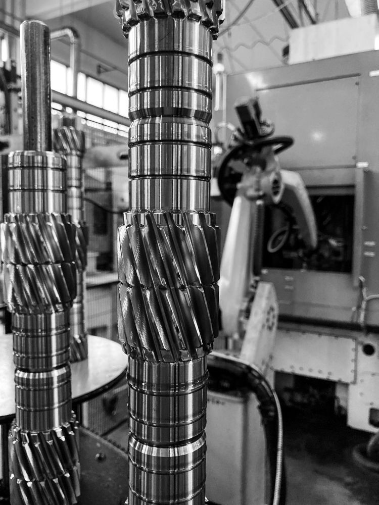 Steel gear hobbing machining GSI Ingranaggi Srl automotive / medium