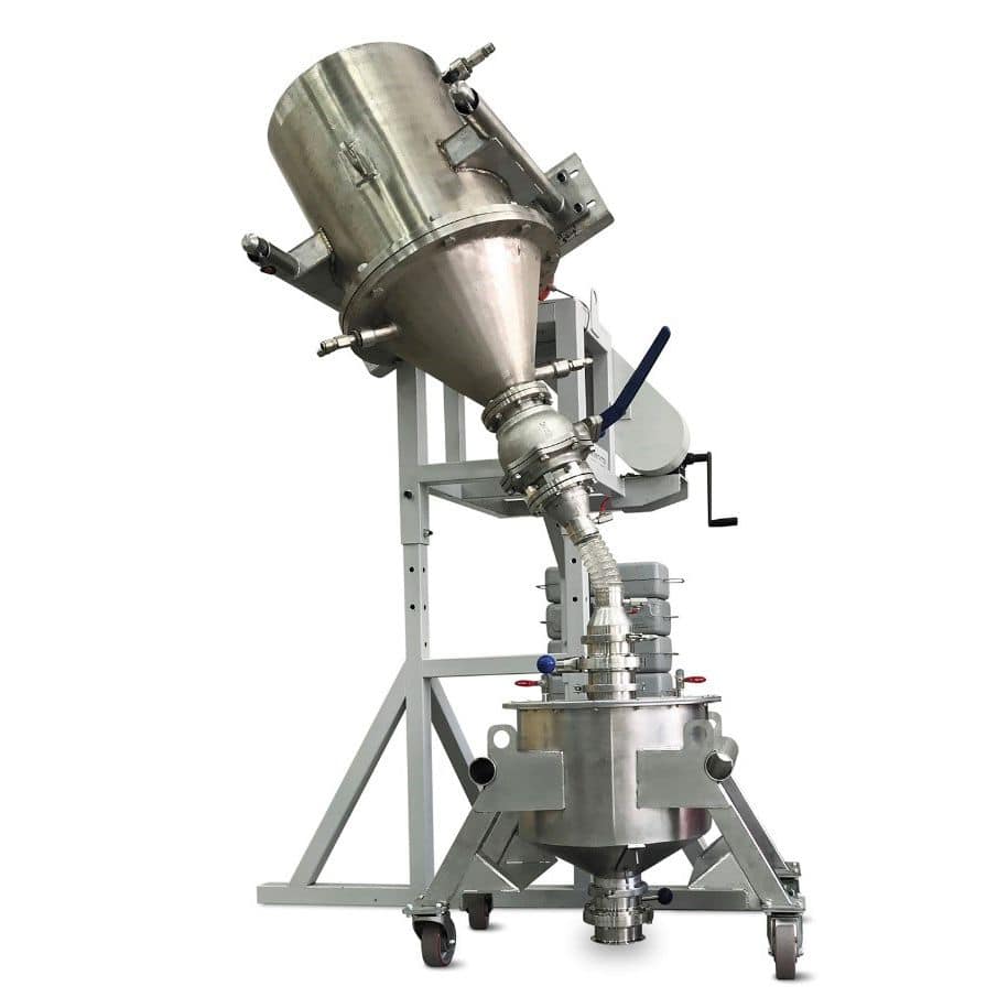 Container filling machine RVS series Vilitek LLC for 3D printing