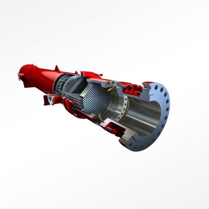 Shell and tube heat exchanger Didar Industrial Cooling INC liquid