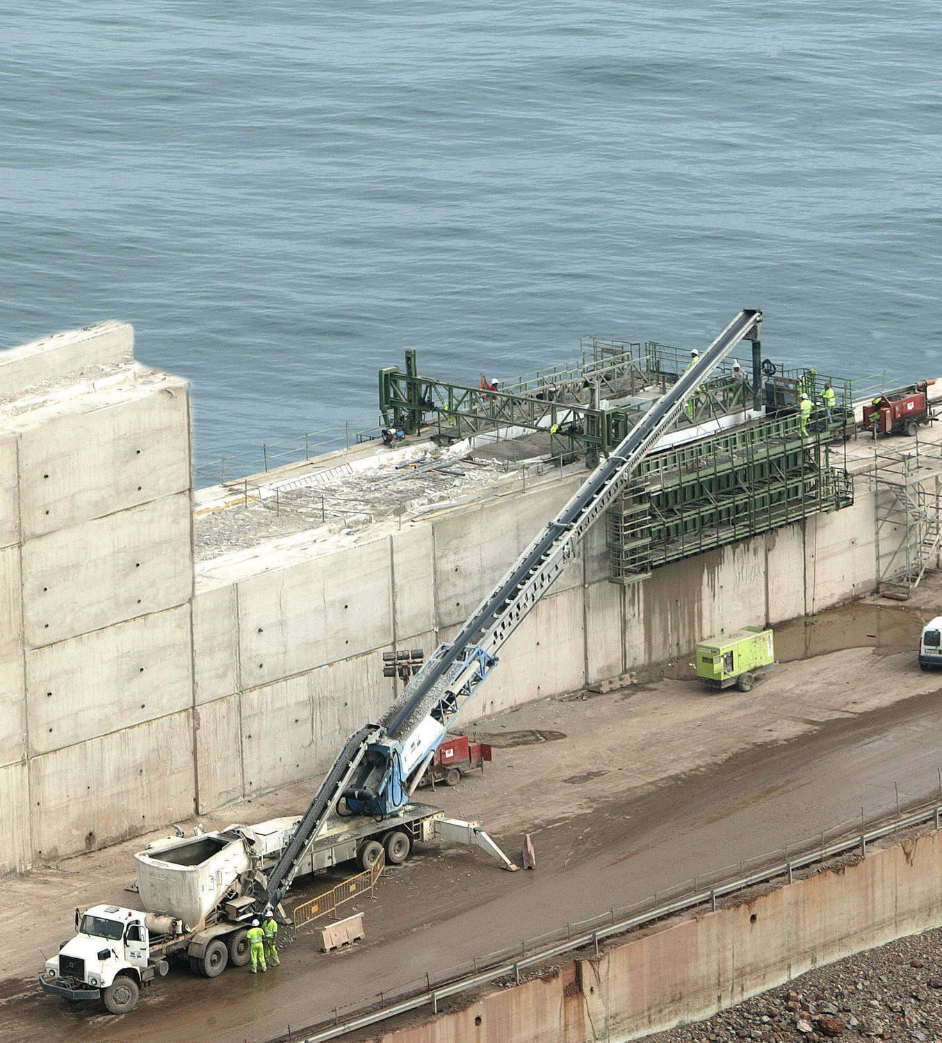 Belt conveyor Telebelt® TB 130 Putzmeister construction / for