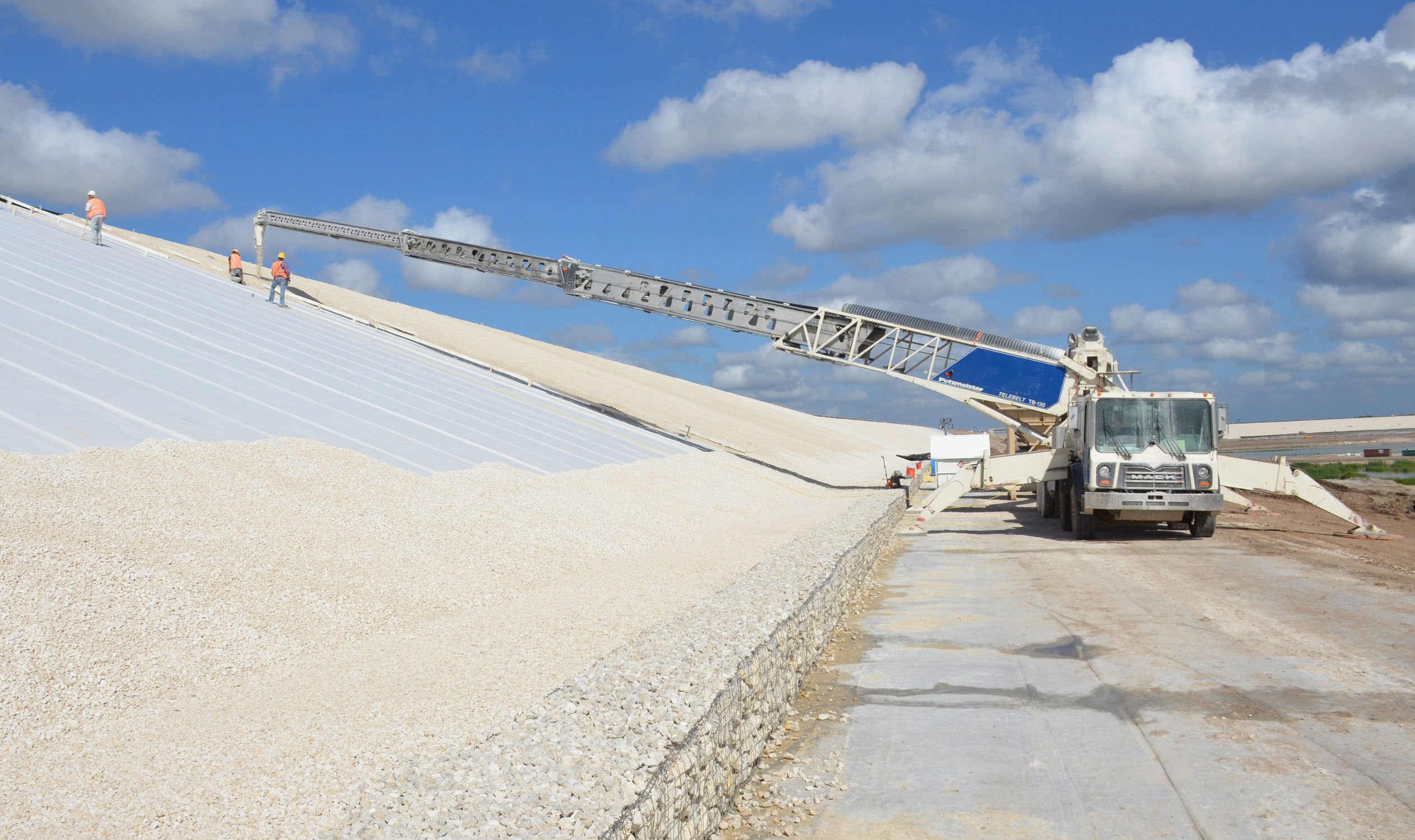 Belt conveyor Telebelt® TB 130 Putzmeister construction / for