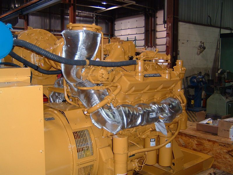 Removable insulation blanket FCAT series Firwin Corp. exhaust