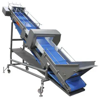 Paddle shop belt conveyors