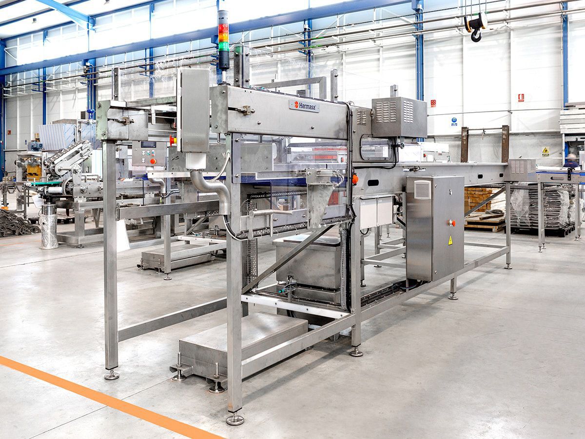 Layer depalletizer Hermasa Cannin Technology for boxes / for