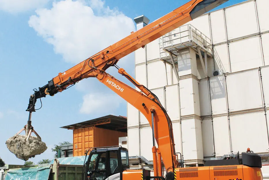 Telescopic arm excavator - ZX330LC-5G CTA - Hitachi Construction 