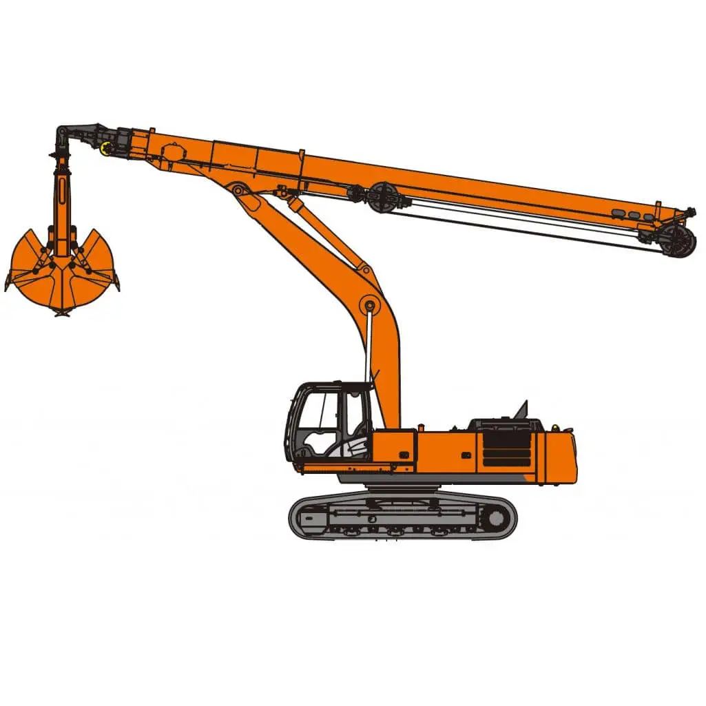 HITACHI ZAXIS 捕まえ ZX210-5拡張アームショベル1/50 extended HITACHI ZAXIS 捕まえ ZX210-5拡張アームショベル1/50 extended