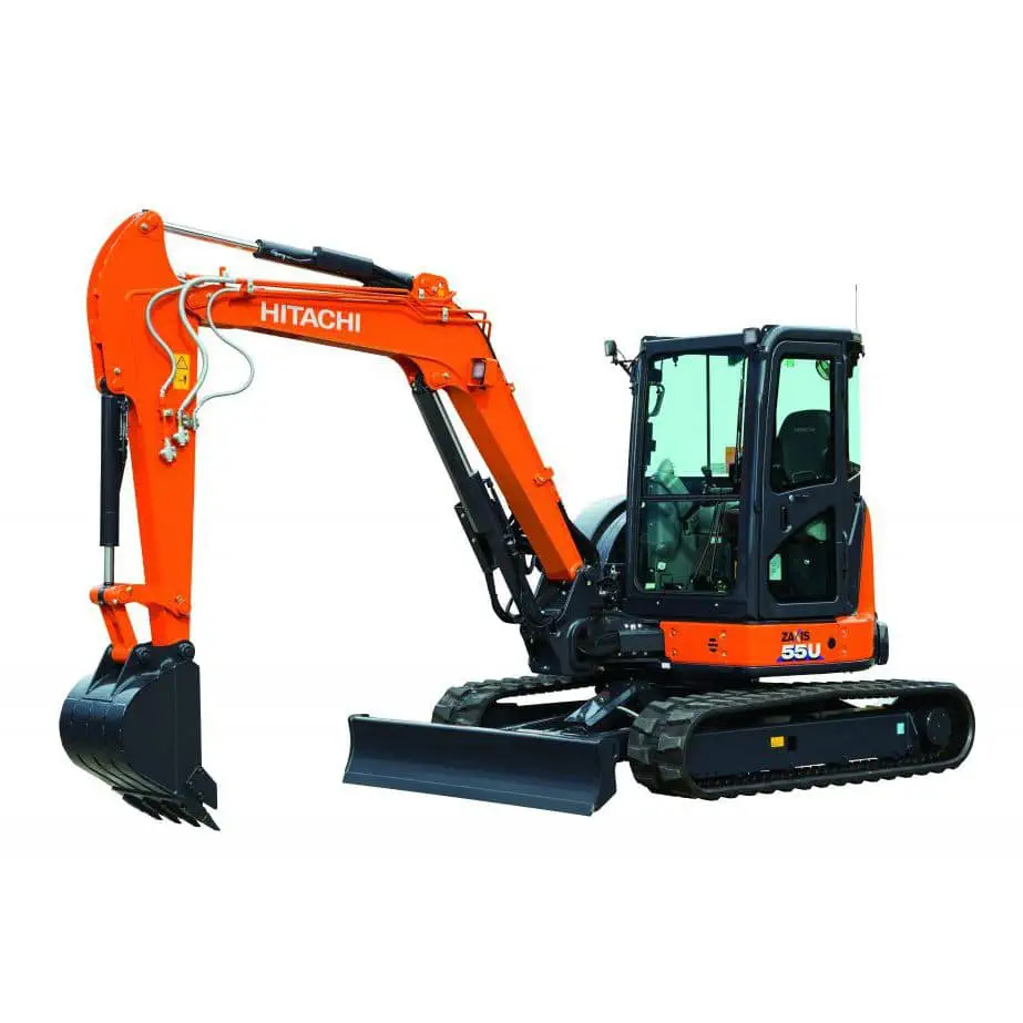 Mini excavator - ZX55U-6 - Hitachi Construction Machinery Europe 