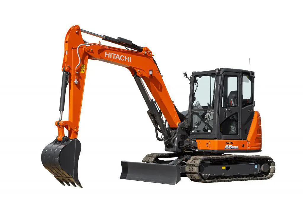 Mini-excavator - ZX65USB-6 - Hitachi Construction Machinery Europe