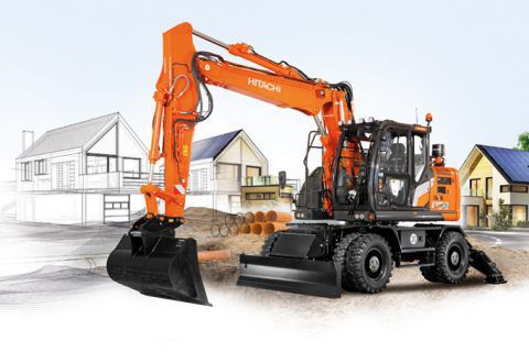 ZX175W-7 Wheeled Excavators - HitachiCM Europe