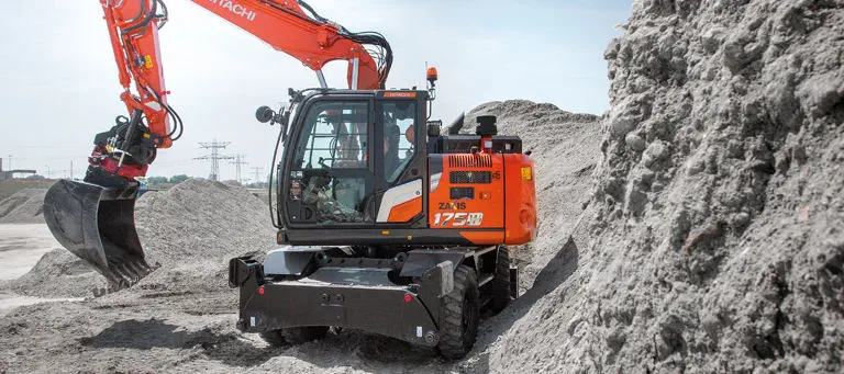 Medium excavator - ZX175W-7 - Hitachi Construction Machinery